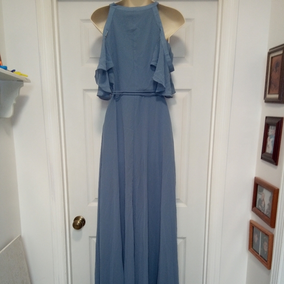 🆕 Lulu's 👗 Size SMALL 💠Cold shoulder 💙🛑 🛑🛑🛑🛑🛑Sold out🛑🛑🛑🛑 - Picture 9 of 14